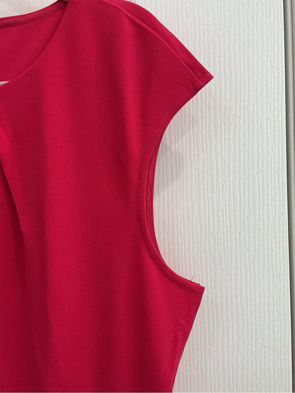 Alegra K Fuchsia Cap-Sleeve Dress with Belt - Picture 8 of 9